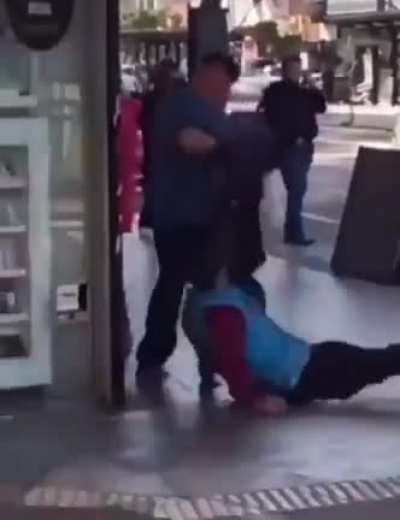 Low kick go wrong