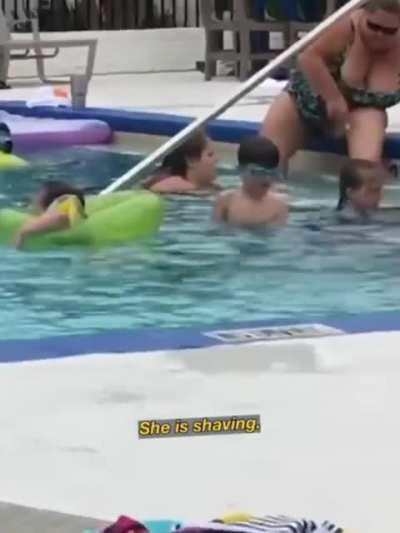 If you ever feel unlucky, remember these kids in the pool ?