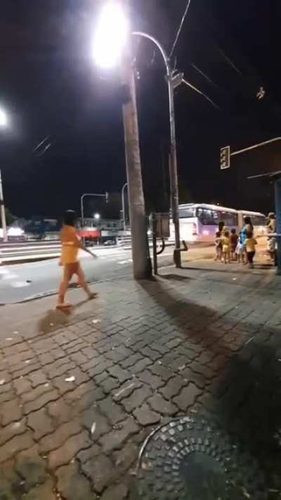 WCGW driving fast through a speed bump?