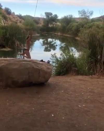 she didn't see it coming.