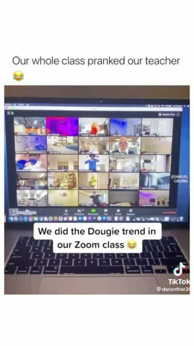 The class did the Dougie Trend and looked so clean with it ?