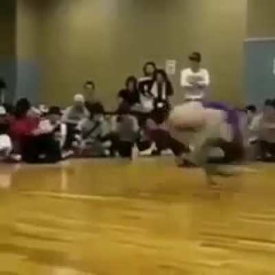 He kept going didn't even stop