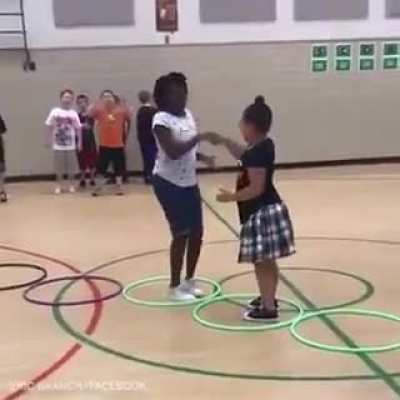 Hardcore rock paper scissors.