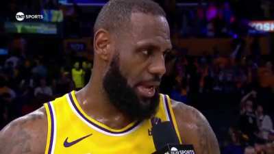 [Highlight] LeBron doesn’t give a sh*t
