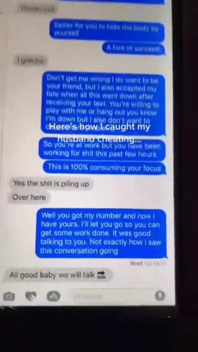 looks like she has ample evidence for the divorce attorney ? @our.broken.marriage