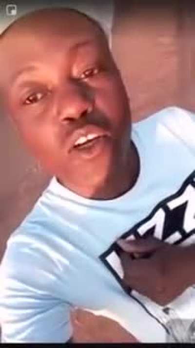 African man attempts to say "Don't judge a book by its cover"