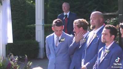 Hot mic at the wedding