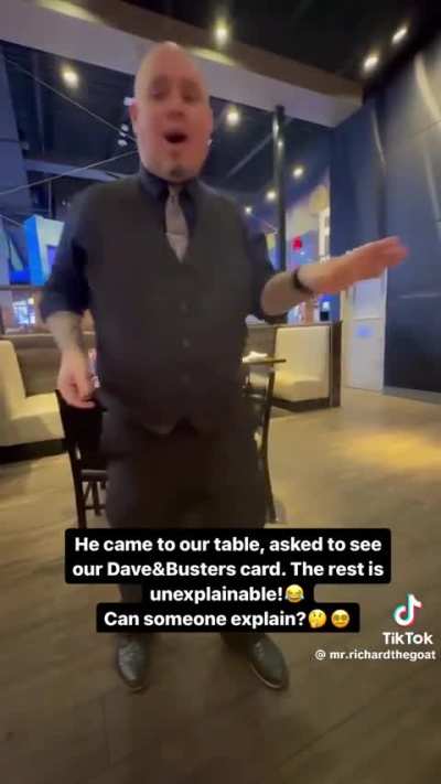 Floating card trick