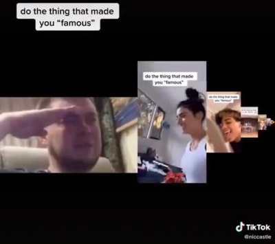 We found him