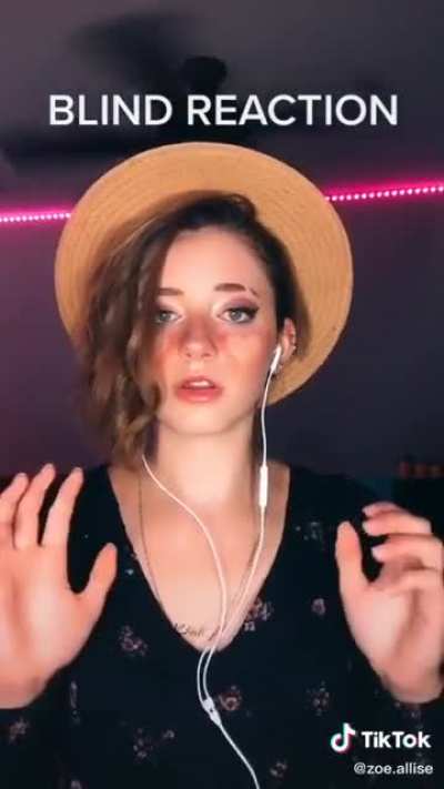 Person with ADHD here. This girl is basically faking ADHD and "drumming" and doing a blind reaction to a song she knows every beat too while lying saying this is her ADHD even though ADHD doesn't have stimming. I'm so mad.