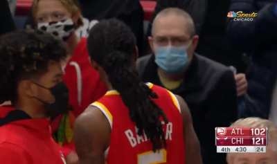 [Highlight] Bulls’ broadcast loses it over Cat Barber.