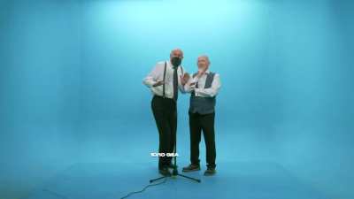 Pete &amp; Bas. Elderly English Rappers Go Hard
