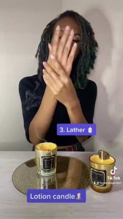 Lotion candle ?have you heard of them?
