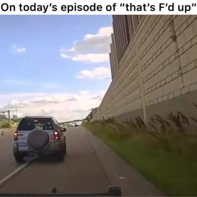 Life's way of saying you pulled over the wrong person
