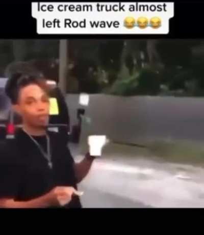 He just wanted ice cream ??