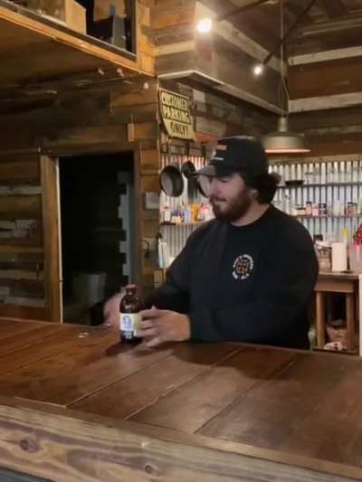 At the bar
