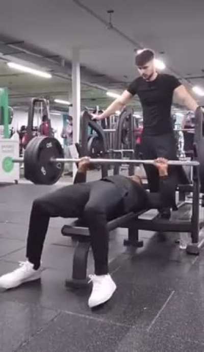 The Gym buddy that everyone wants.