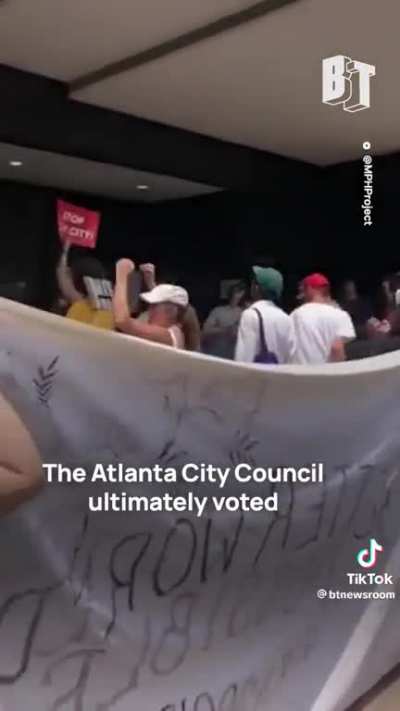 Anti-black cop city project, Atlanta