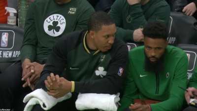[Highlight] Grant Williams and Christian Wood, who were both mic'd up for last game, declare themselves the "Mic'd up brothers/twins"