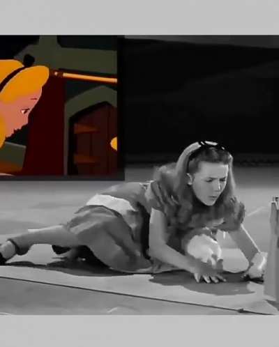 The Live Action Model For Alice In "Alice in Wonderland" (1951)