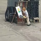 Painting with a Puppet