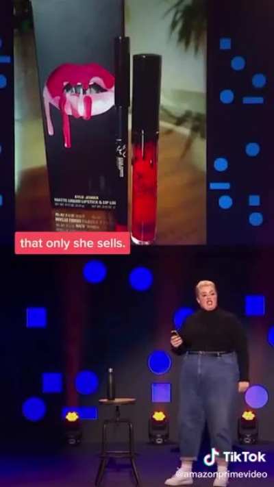 Lipstick ad
