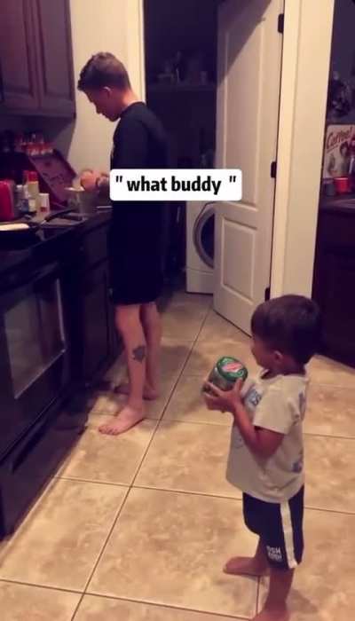 Guess what son