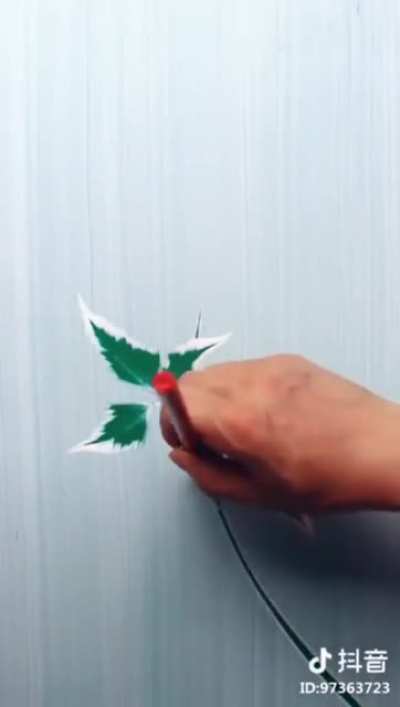 A different kind of artistic talent