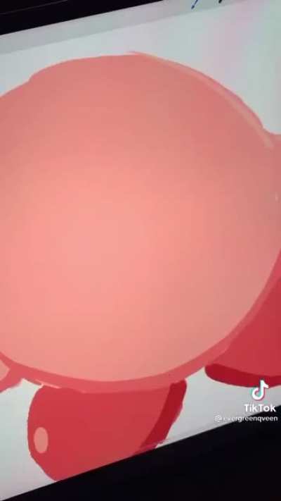 A simple Kirby drawing...