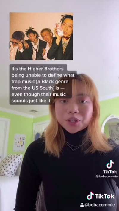 The first girl claims she can say the N-words bc she grew up in the Bronx. Girl no. ?