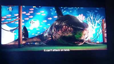 shark + zombies