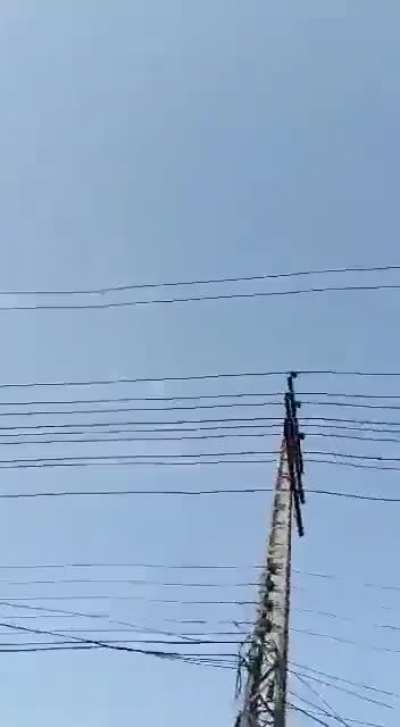 Explosion at a soft drinks factory in Lahore, Pakistan.