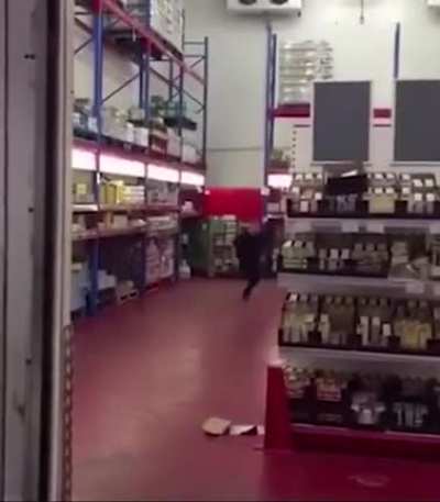 Dudes having fun at work