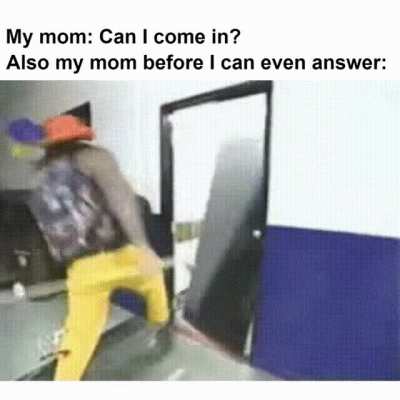 "It was to let you know I'm entering"