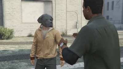 Playing some GTA and this happened