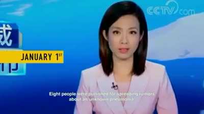 Two years ago on China Central Television
