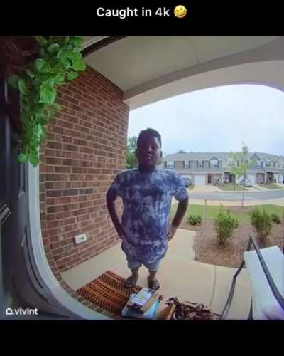 To steal a package