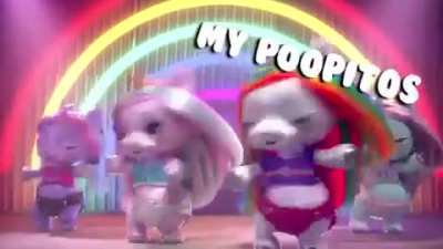 All the new toys you see ads for are literally encouraging kids to play with their shit. This isn't even the worst example.