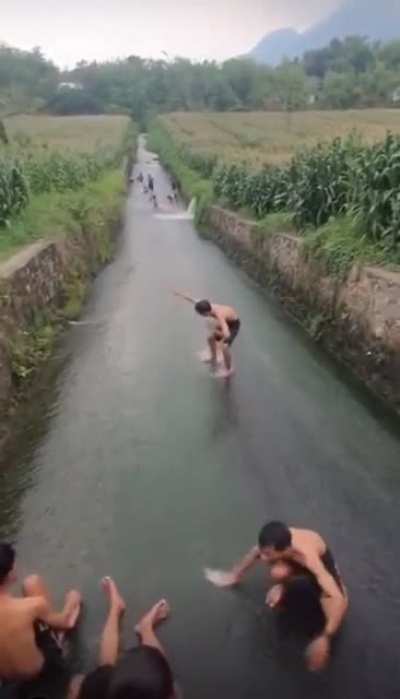 Fun in the rain