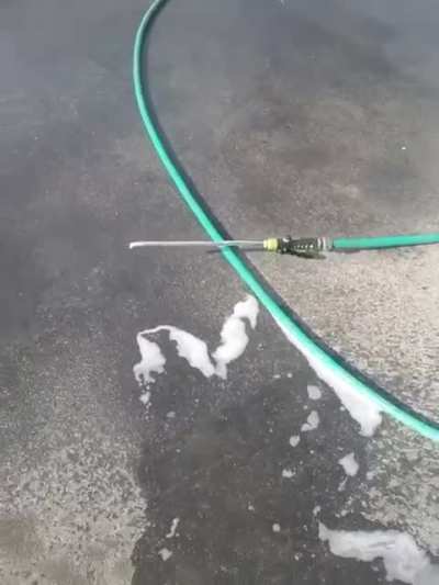 Hose with a mind of its own ?