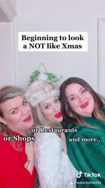 Back at it again with the holiday “cheer”