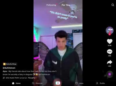 No, you’re not a fairy.