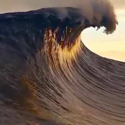 Waves touching the clouds