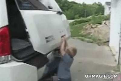 "Woah, it opens!"