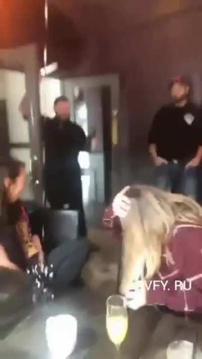 To open the champagne