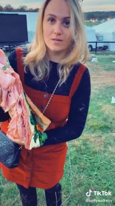 Put the sandwich down