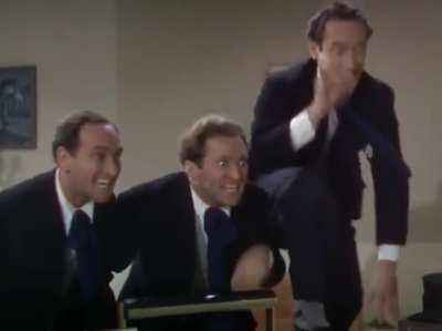 The Ritz Brothers in an insane 1938 musical number from "The Goldwyn Follies". Singing about a lost pussycat.