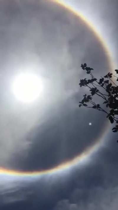 ? Double full circle rainbow