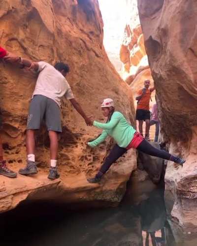 HMC while I cross this sketchy gap.