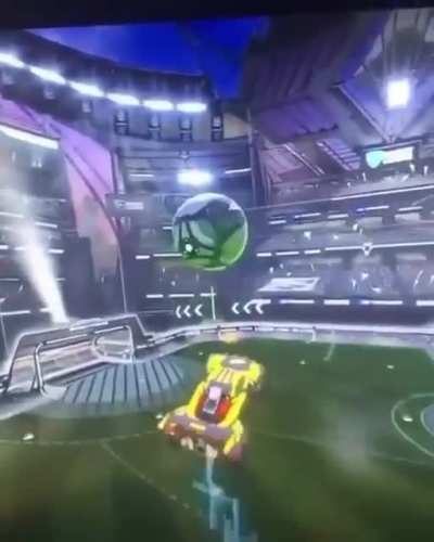 double hit air dribble goal